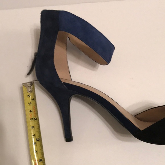 BCBGENERATION Black/Navy/Royal Blue Heels - Picture 3 of 6